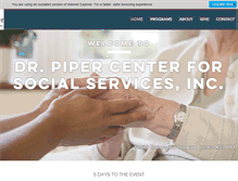 Tablet Screenshot of drpipercenter.org